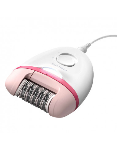 Эпилятор PHILIPS BRE255/00, Белый/Розовый