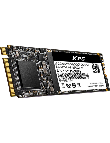 Накопитель SSD ADATA XPG SX6000 Lite, 256Гб, ASX6000LNP-256GT-C Накопитель SSD ADATA XPG SX6000 Lite, 256Гб, ASX6000LNP-256GT-C