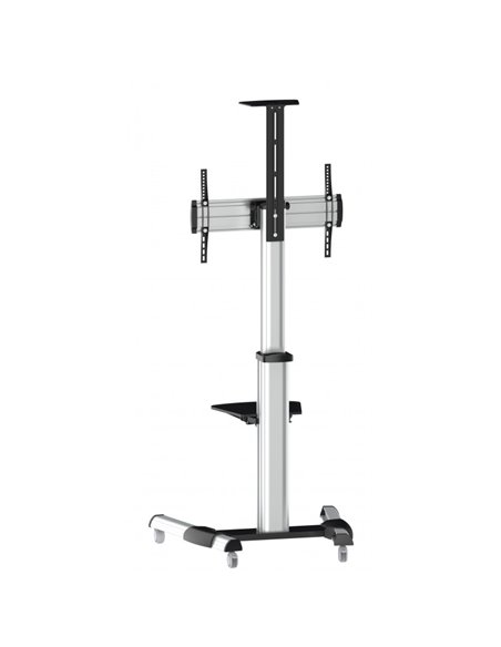 Мобильная стойка для телевизора Reflecta TV Stand 70VC-Shelf, Серебристый