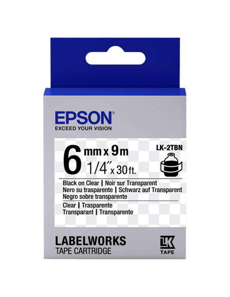 Epson LK-2TBN, 6 мм x 9 м