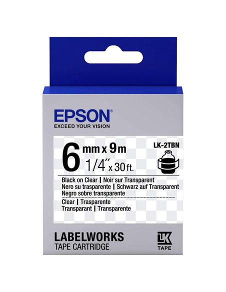 Epson LK-2TBN, 6 мм x 9 м
