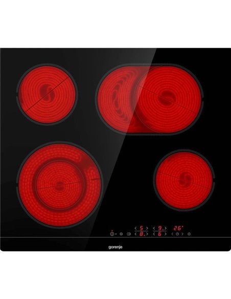 Plita incorporabilă electrică Gorenje ECT 643 BSC, Negru