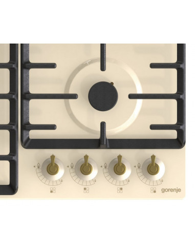 Plită pe gaz Gorenje GW 642 CLI, Bej