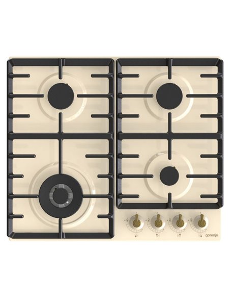 Plită pe gaz Gorenje GW 642 CLI, Bej