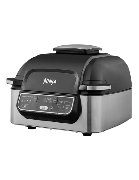 Grătar electric Ninja Sizzle AG301EU, 1760W, Negru | Argintiu Grătar electric Ninja Sizzle AG301EU, 1760W, Negru | Argintiu