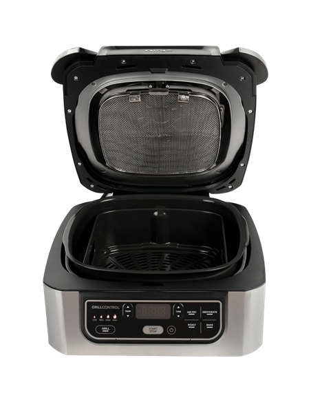 Grătar electric Ninja Sizzle AG301EU, 1760W, Negru | Argintiu Grătar electric Ninja Sizzle AG301EU, 1760W, Negru | Argintiu