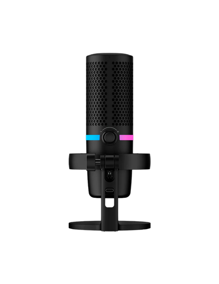 Игровой Микрофон HyperX DuoCast, Проводной аналоговый, Чёрный