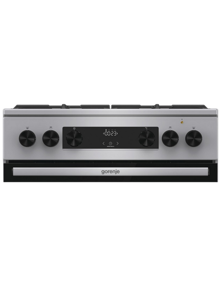 Aragaz Mixt Gorenje GK6C4XF, Oțel inoxidabil