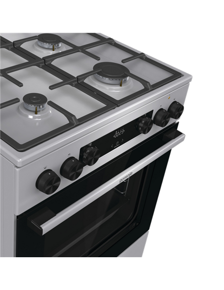 Aragaz Mixt Gorenje GK6C4XF, Oțel inoxidabil