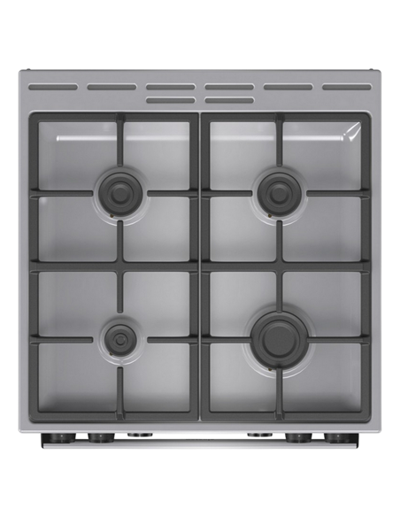 Aragaz Mixt Gorenje GK6C4XF, Oțel inoxidabil