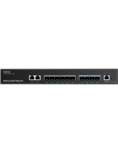 Switch de rețea Grandstream GWN7830, 2 x Gigabit Ethernet