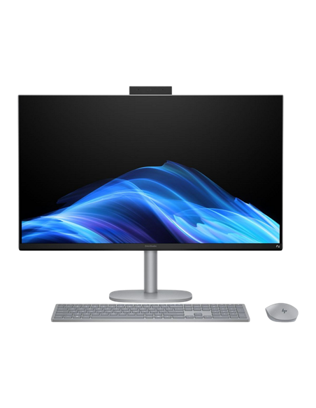 Computer All-in-One HP OmniStudio X NG AI, 31,5", Intel Core Ultra 7 266V, 16GB/1024GB, Windows 11 Home, Argintiu
