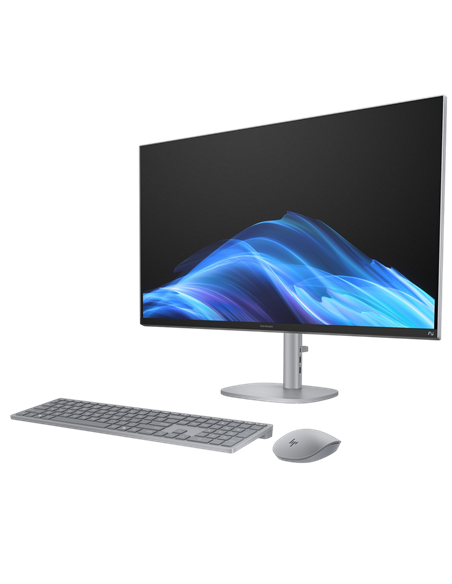 Моноблок HP OmniStudio X NG AI, 31,5", Intel Core Ultra 7 266V, 16Гб/1024Гб, Windows 11 Home, Серебристый