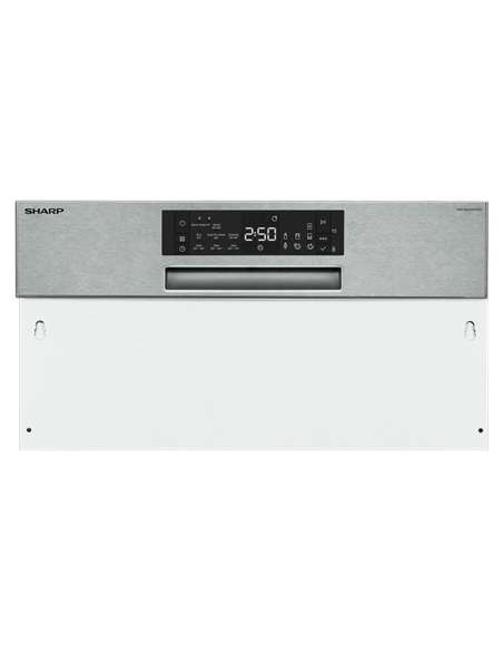 Посудомоечная машина Sharp QWNA24S42DIEU, Нержавеющая сталь