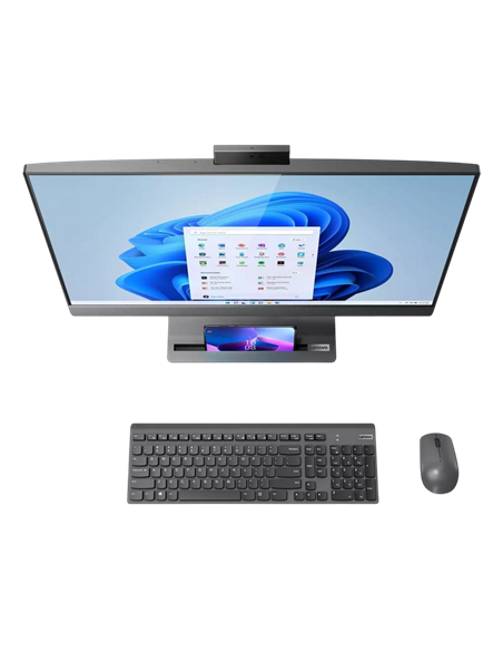Моноблок Lenovo IdeaCentre 5 27IAH7, 27", Intel Core i7-13700H, 16Гб/1024Гб, Windows 11 Pro, Storm Grey