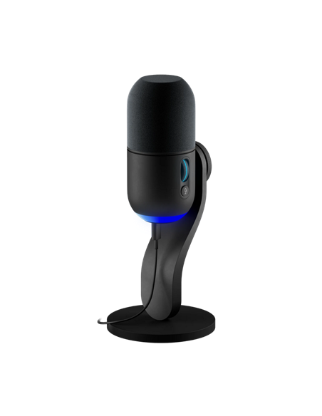 Microfon Gaming Logitech Yeti GX, Cu fir, Negru