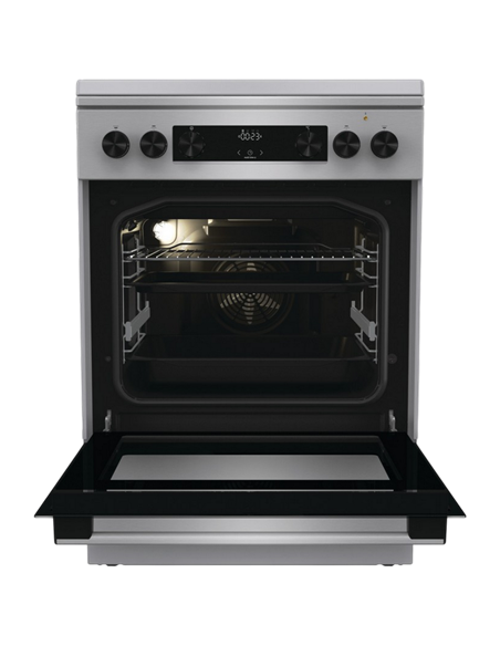 Aragaz Mixt Gorenje GKS6C71XF, Oțel inoxidabil