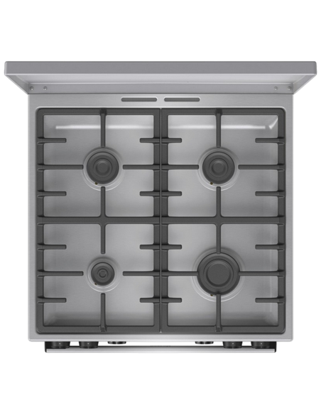Aragaz Mixt Gorenje GKS6C71XF, Oțel inoxidabil
