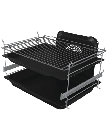 Aragaz Mixt Gorenje GKS6C71XF, Oțel inoxidabil