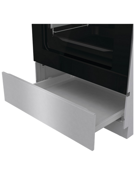 Aragaz Mixt Gorenje GKS6C71XF, Oțel inoxidabil
