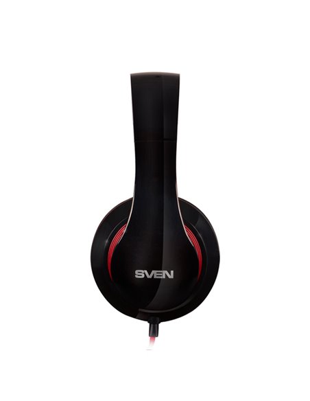 Căști SVEN AP-940MV, Negru/Rosu