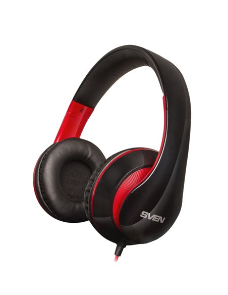 Наушники SVEN AP-940MV, Черный/Красный