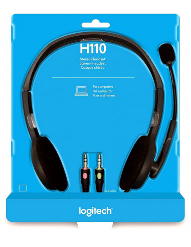 Наушники Logitech H110, Серый