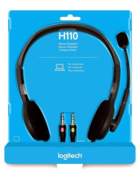 Наушники Logitech H110, Серый