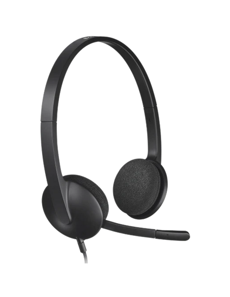Căști Logitech H340, Negru
