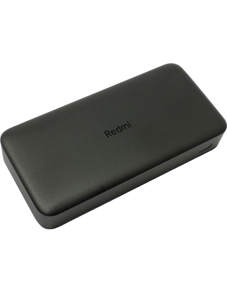 Портативное зарядное устройство Xiaomi Power Bank Redmi, 20000мА·ч, Чёрный