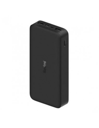 Портативное зарядное устройство Xiaomi Power Bank Redmi, 20000мА·ч, Чёрный