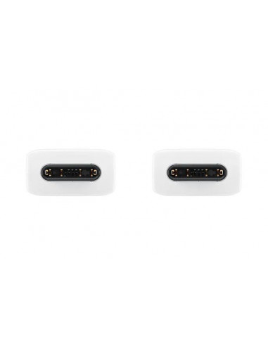Cablu încărcare și sincronizare Samsung EP-DN975BWRGRU, USB Type-C/USB Type-C, 1m, Alb