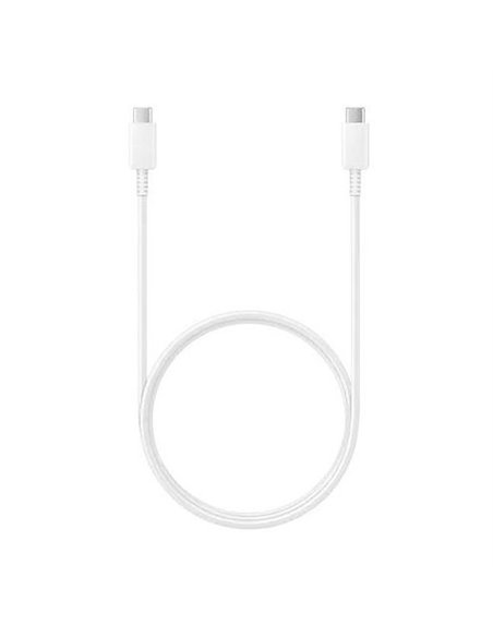 Cablu încărcare și sincronizare Samsung EP-DN975BWRGRU, USB Type-C/USB Type-C, 1m, Alb