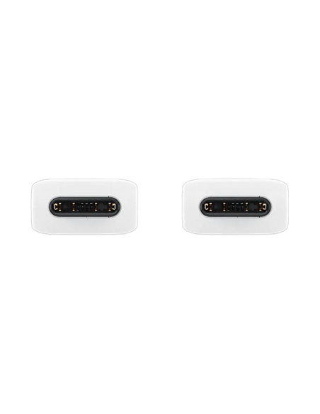 Cablu încărcare și sincronizare Samsung EP-DN975BWRGRU, USB Type-C/USB Type-C, 1m, Alb