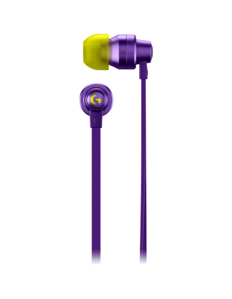 Căști gaming Logitech G333, Cu fir, Violet