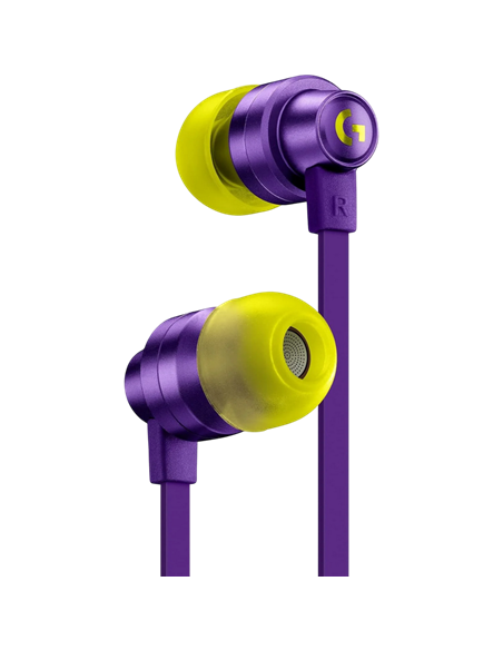 Căști gaming Logitech G333, Cu fir, Violet