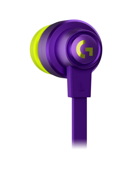 Căști gaming Logitech G333, Cu fir, Violet