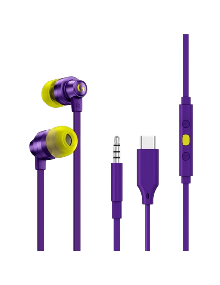 Căști gaming Logitech G333, Cu fir, Violet