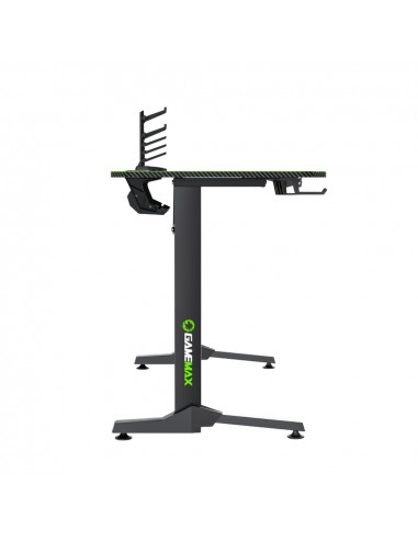 Birou Gaming Gamemax D140-Carbon, Negru