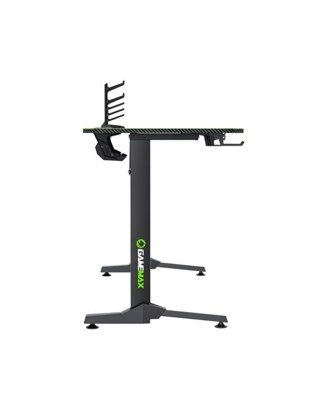 Birou Gaming Gamemax D140-Carbon, Negru