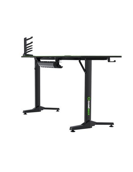 Birou Gaming Gamemax D140-Carbon, Negru