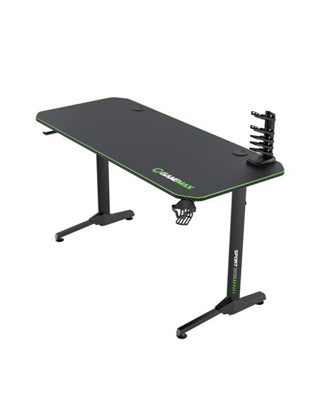 Birou Gaming Gamemax D140-Carbon, Negru