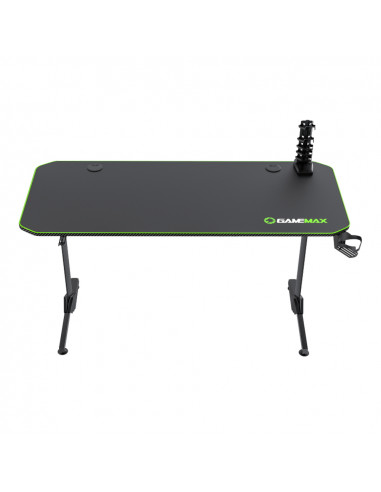 Birou Gaming Gamemax D140-Carbon, Negru