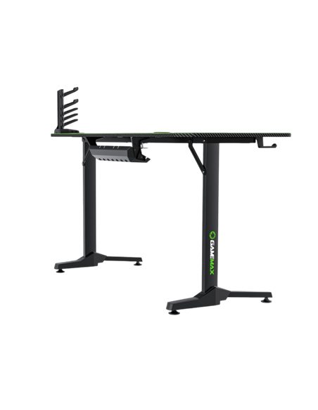 Birou Gaming Gamemax D140-Carbon, Negru