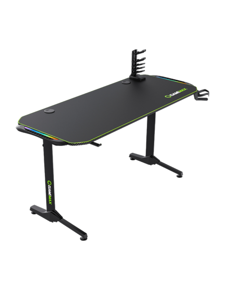 Игровой стол Gamemax D140-Carbon RGB, Чёрный