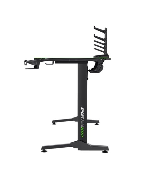 Birou Gaming Gamemax D140-Carbon RGB, Negru Birou Gaming Gamemax D140-Carbon RGB, Negru
