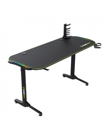 Игровой стол Gamemax D140-Carbon RGB, Чёрный