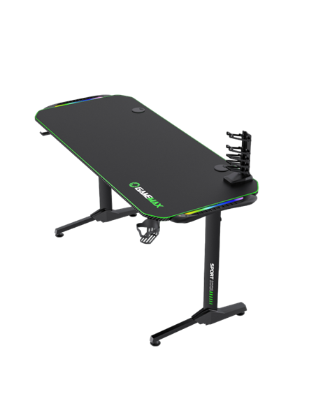 Игровой стол Gamemax D140-Carbon RGB, Чёрный