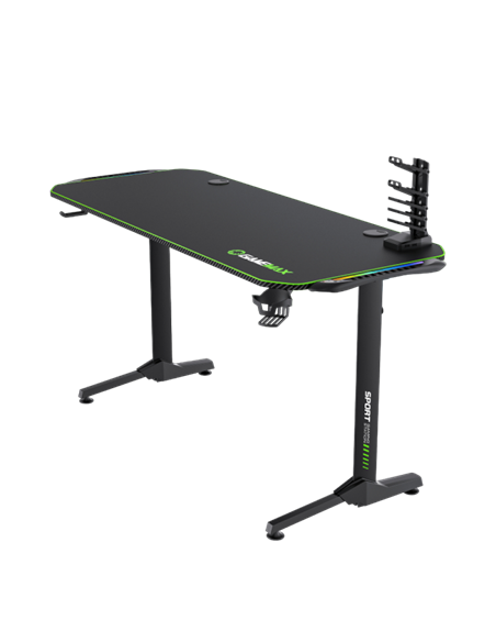Birou Gaming Gamemax D140-Carbon RGB, Negru Birou Gaming Gamemax D140-Carbon RGB, Negru