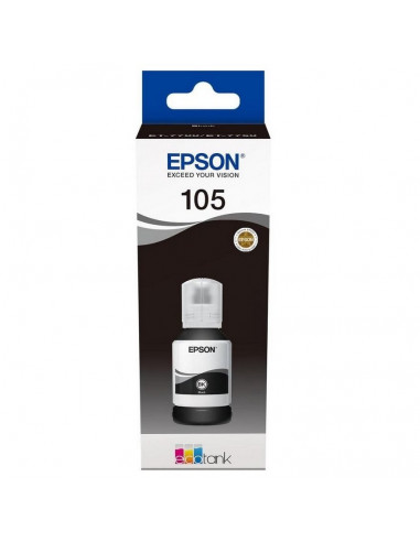 Recipient de cerneală Epson 105 EcoTank, C13T00Q140, Negru
